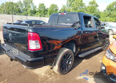 2019 Ram 1500 Big Horn/Lone Star 4X4 5'7 Box z USA, uszkodzony, nr VIN 1C6SRFFT7KN577401